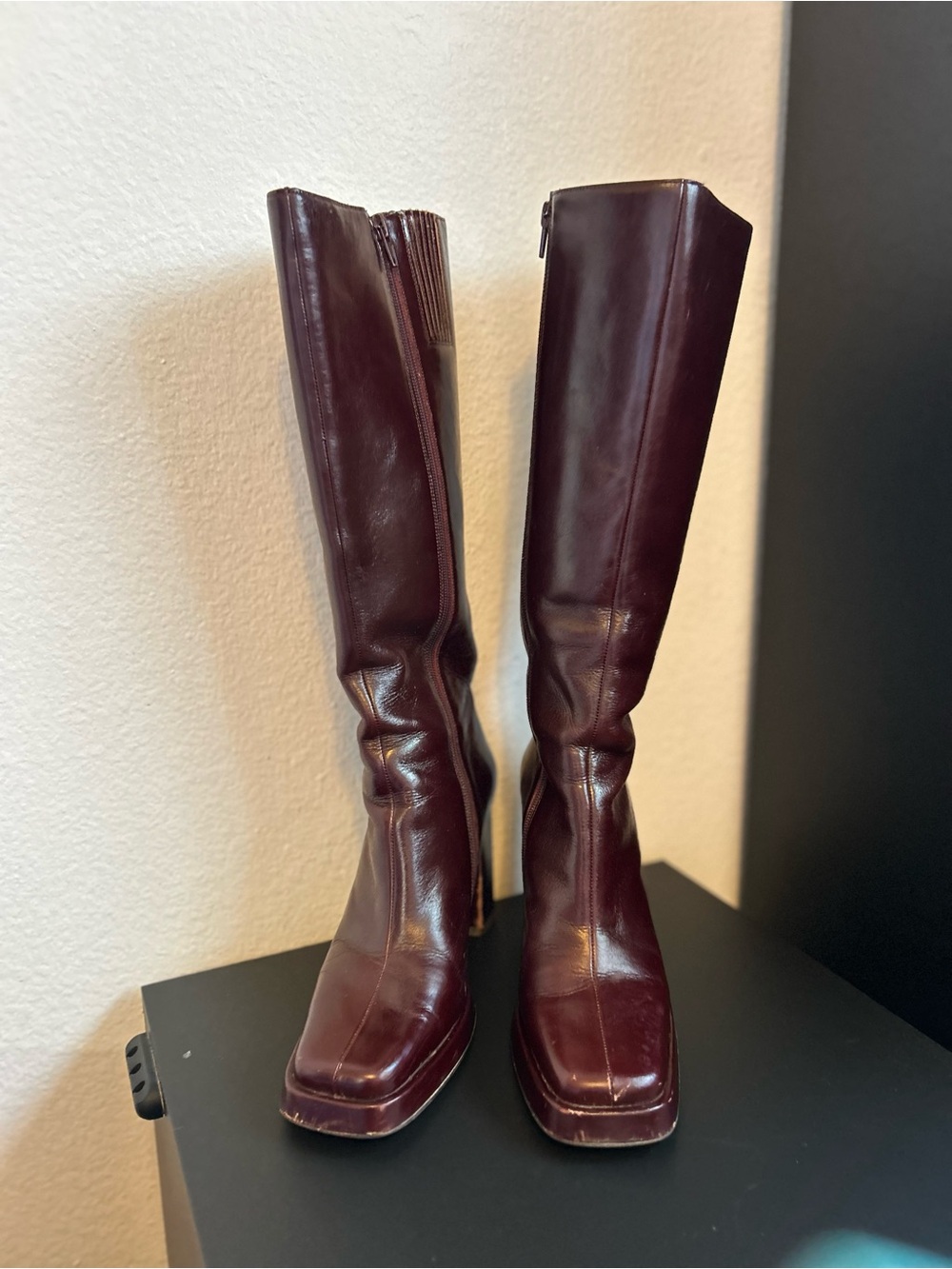 Jeffrey Campbell Women's Maximal Platform High Block Heel Boots Size 7.5 - Picture 7 of 15